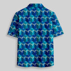 Chemise Hawaïenne à Poche - Cabine Téléphonique Bleue