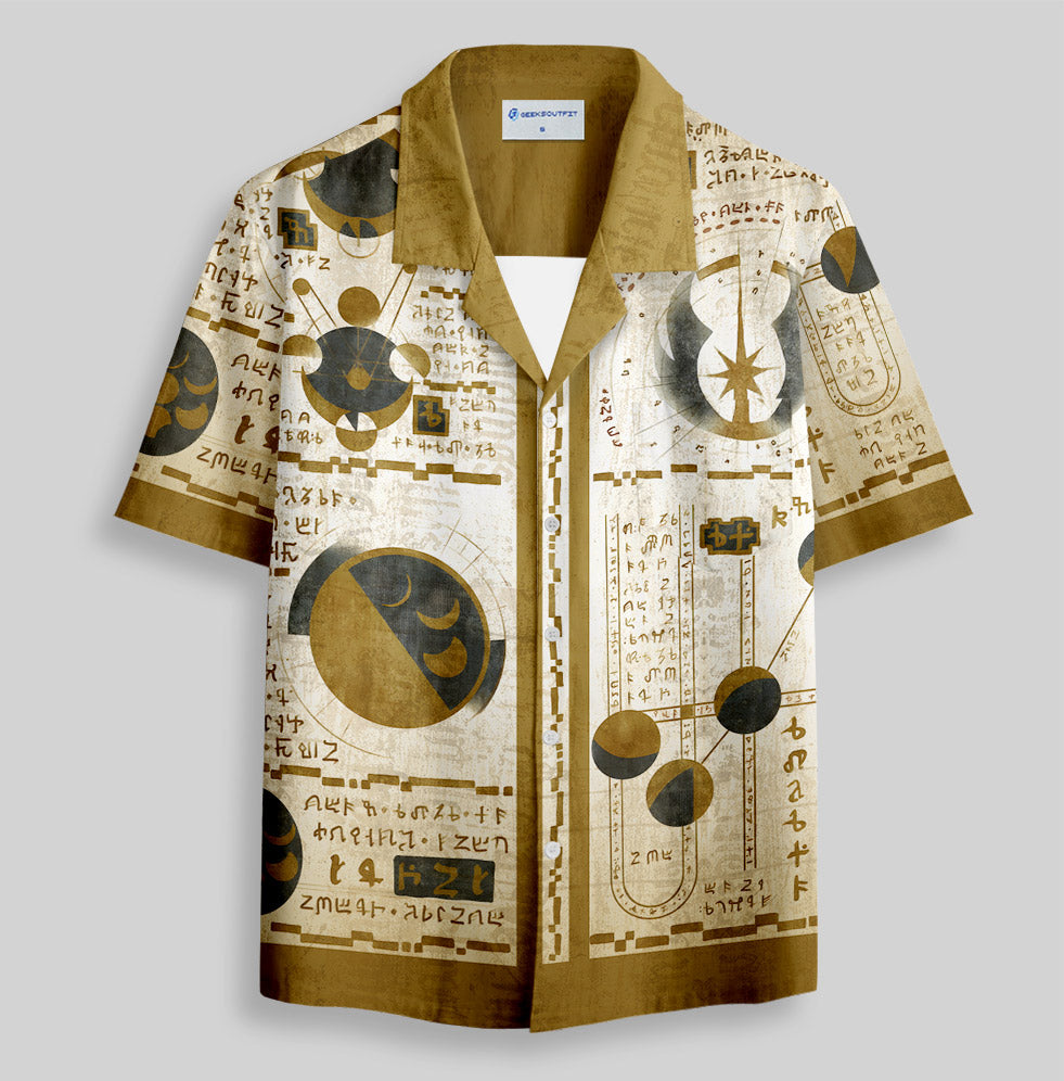 Chemise Hawaïenne à Poche - Texte Sacré des Jedi