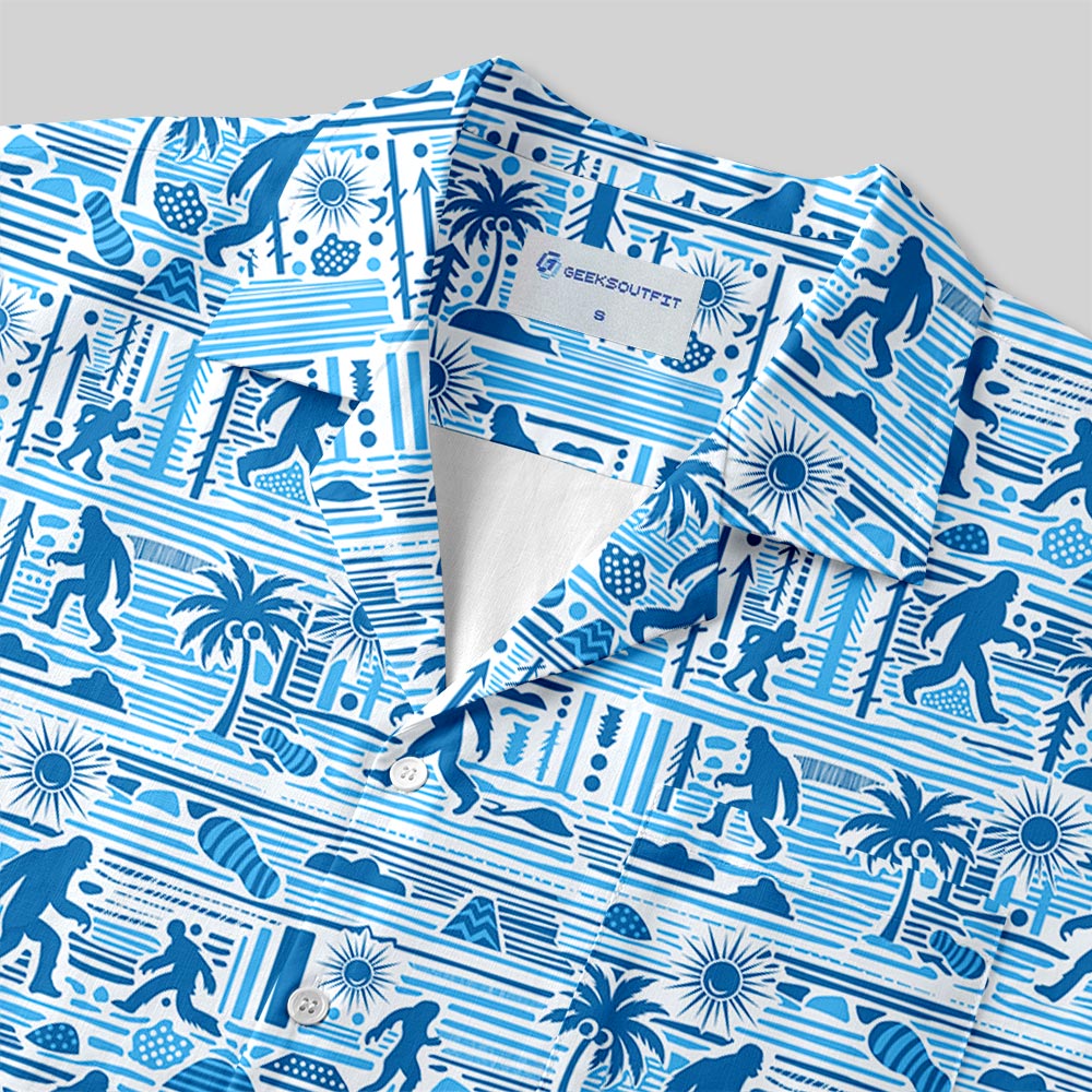 Chemise Hawaïenne à Poche - Grands Pieds Bleu