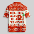 Chemise Hawaïenne à Poche - Ohh C'est l'Heure d'un PowerPoint