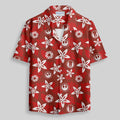 Chemise Hawaïenne à Poche - Rebelle et Empire Rouge