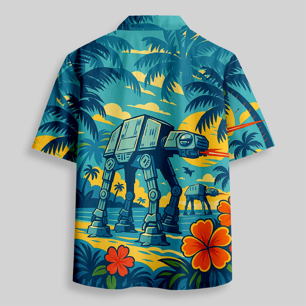 Chemise Hawaïenne à Poche - Le Marcheur
