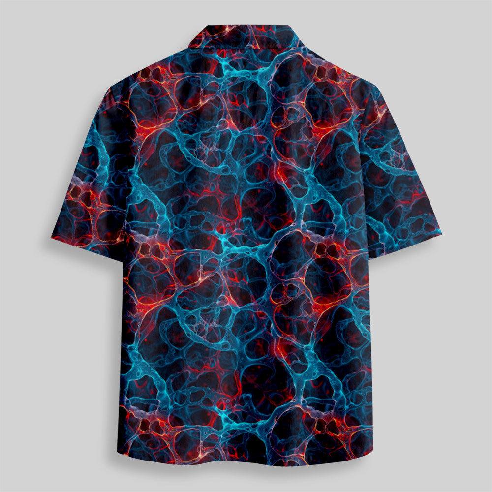 Chemise Hawaïenne à Poche - Réseau Neuronal