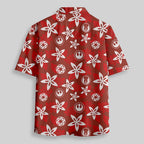Chemise Hawaïenne à Poche - Rebelle et Empire Rouge