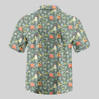 Chemise Hawaïenne à Poche - Forêt Primordiale des Dinosaures