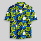 Chemise Hawaïenne à Poche - Hibiscus de Hawaii Jeu de Société