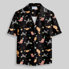Chemise Hawaïenne à Poche - Chat aux Dés de JDR