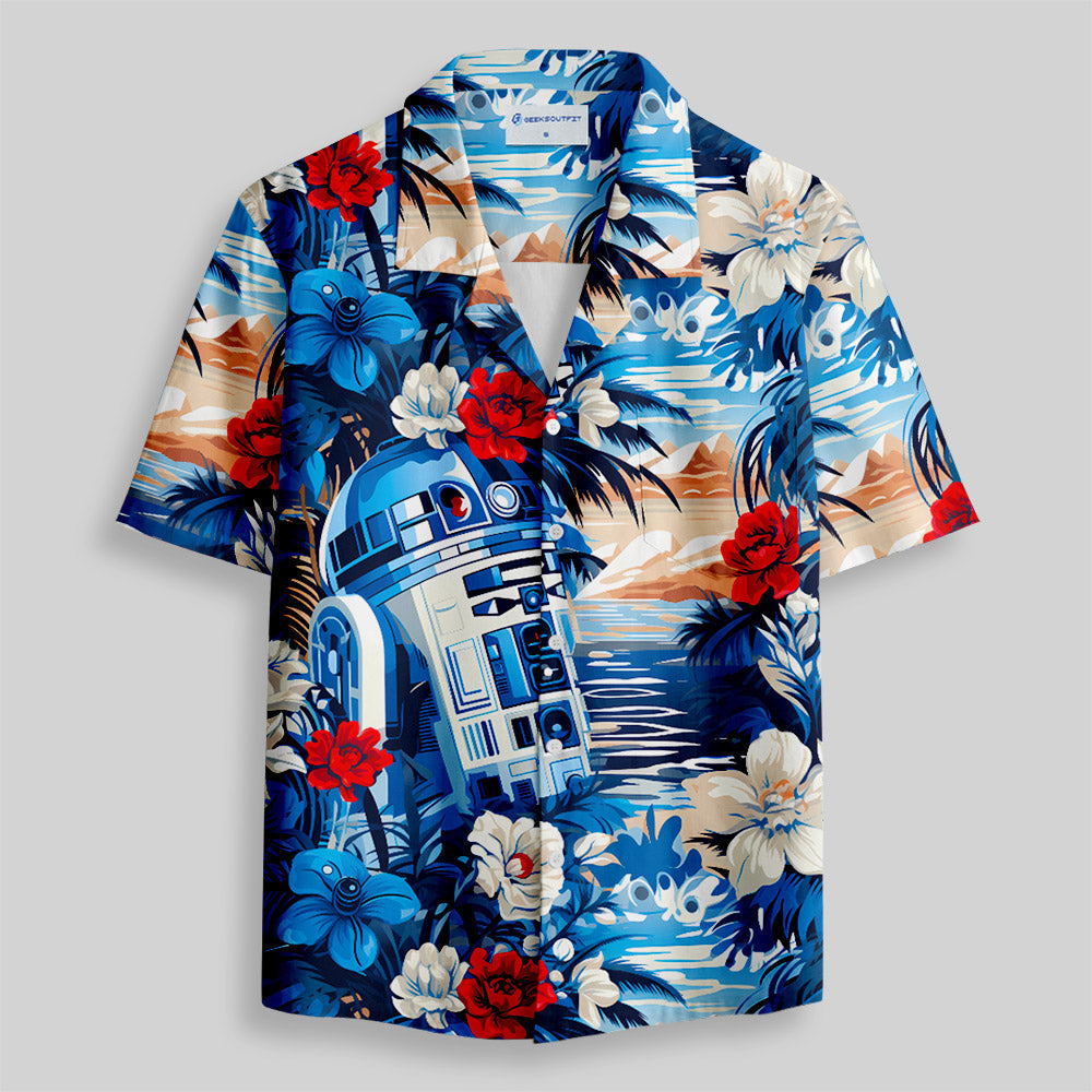 Chemise Hawaïenne à Poche - Le Robot