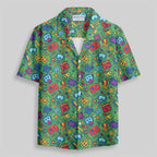 Chemise Hawaïenne à Poche - Fiesta du Jeu Rétro