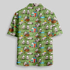 Chemise Hawaïenne à Poche - Opossums Occupés