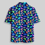Chemise Hawaïenne à Poche - Dinosaures en Bonbon Acidulé