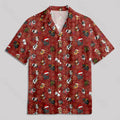Chemise Hawaïenne à Poche - Chat au Sabre Laser de Noël Trois