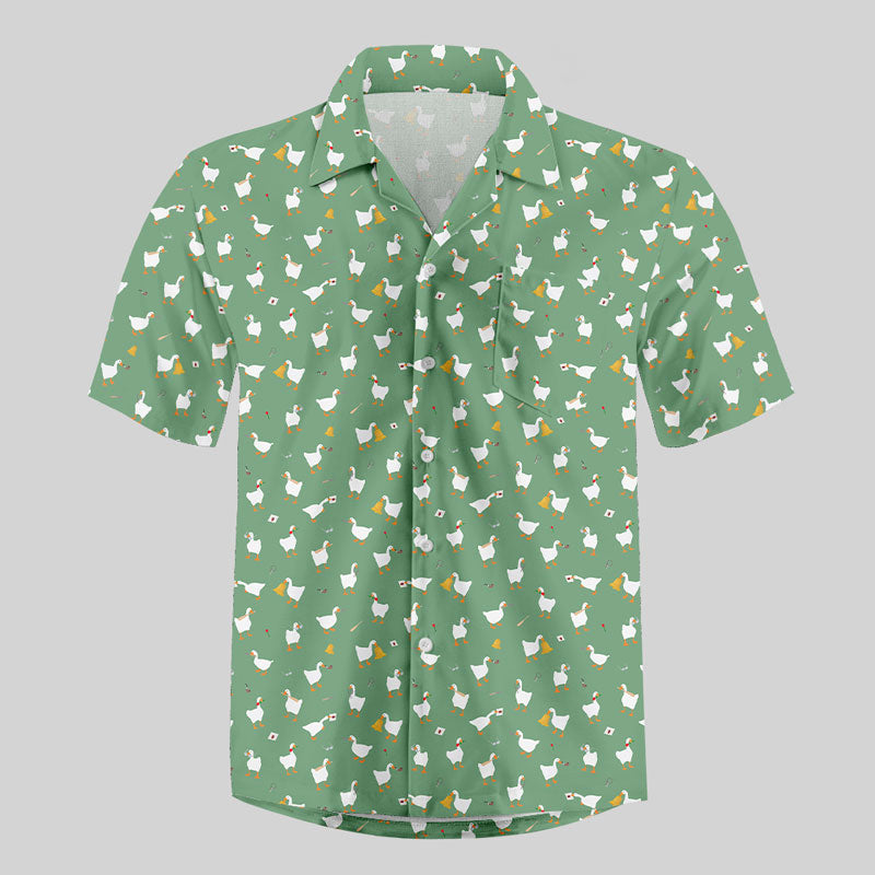 Chemise Hawaïenne à Poche - Jeu de l'Oie Deux