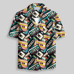 Chemise Hawaïenne à Poche - Cassette Rétro