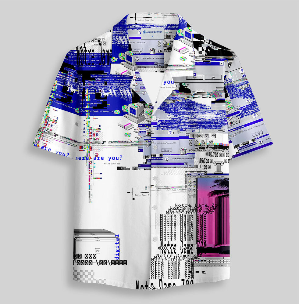 Chemise Hawaïenne à Poche - Panne de Windows