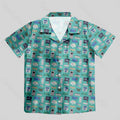Chemise Hawaïenne à Poche - Manettes de Joueur Vert