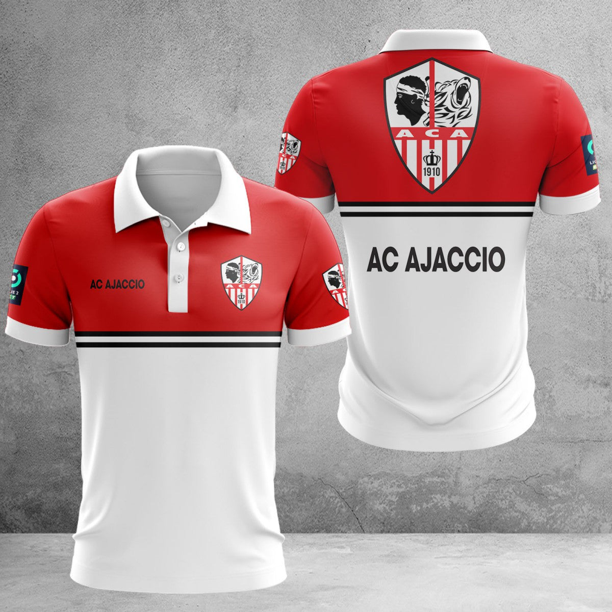 Polo AC Ajaccio 07 - Polo Football de Ligue 2
