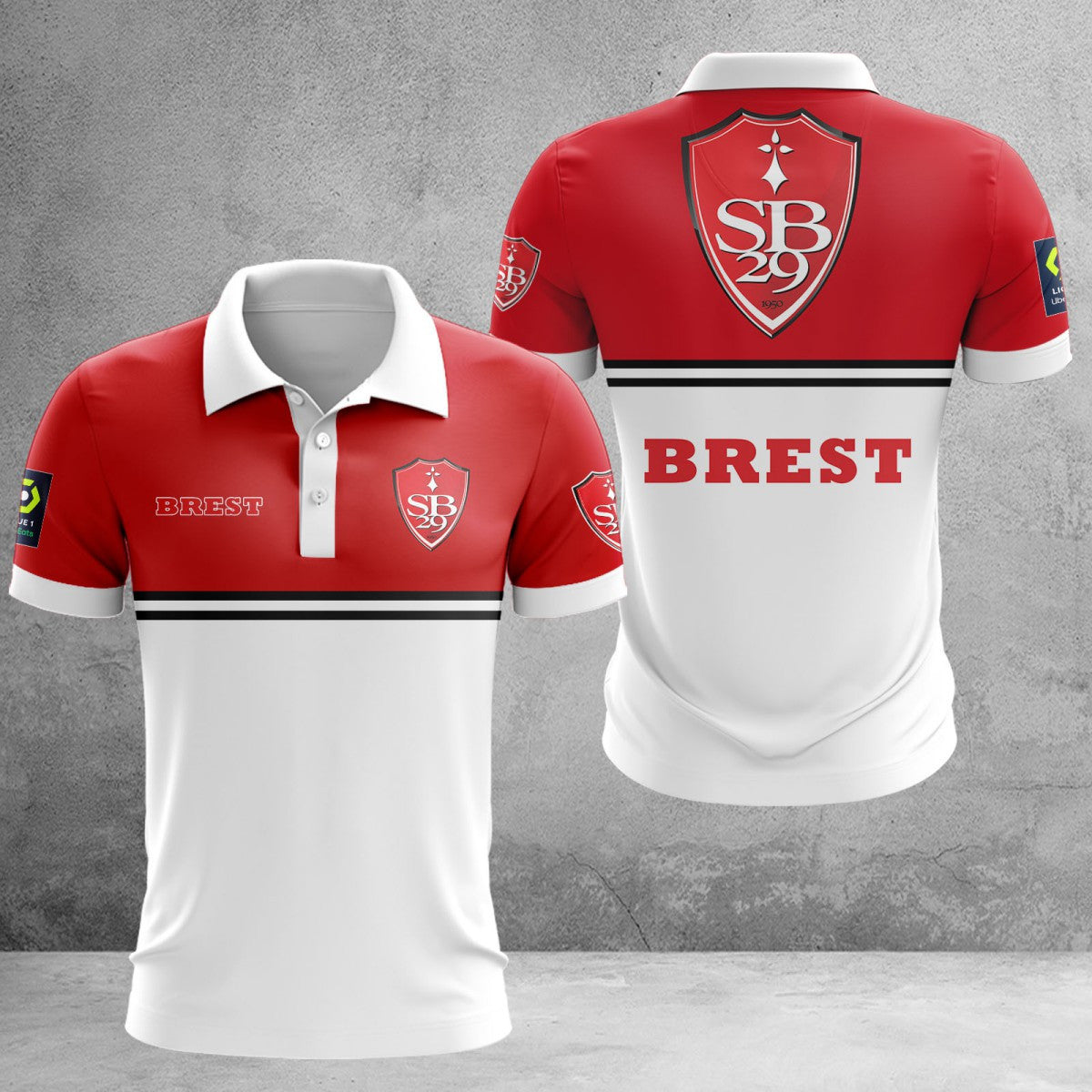 Polo Stade Brestois 29 09 - Polo Football de Ligue 1