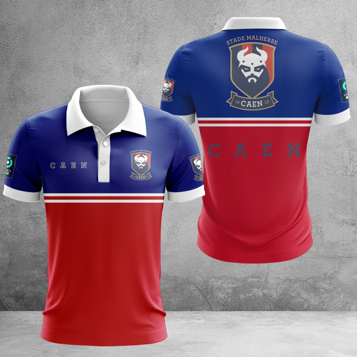 Polo Stade Malherbe Caen 05 - Polo Football de Ligue 2