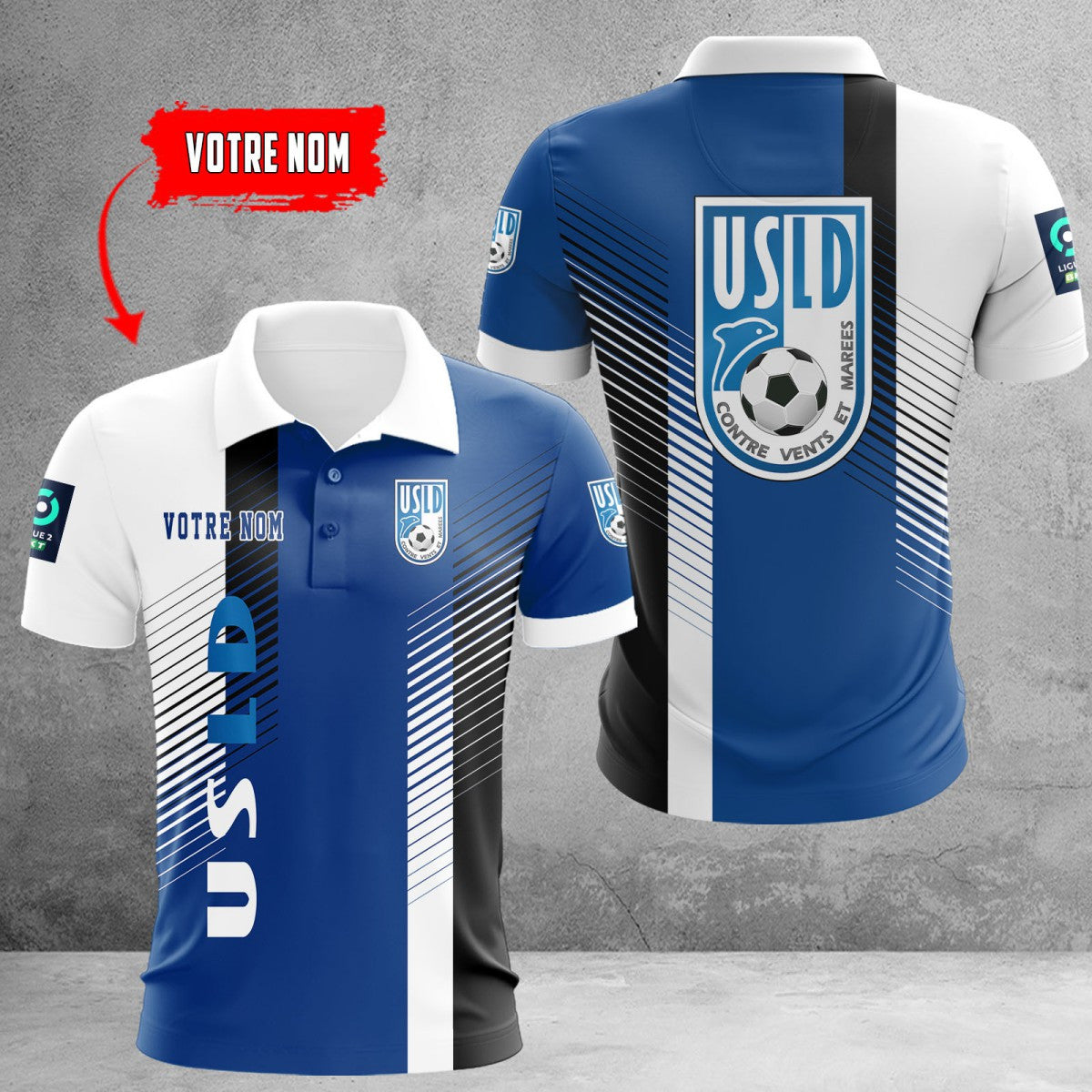 Polo USL Dunkerque 03 - Polo Football de Ligue 2