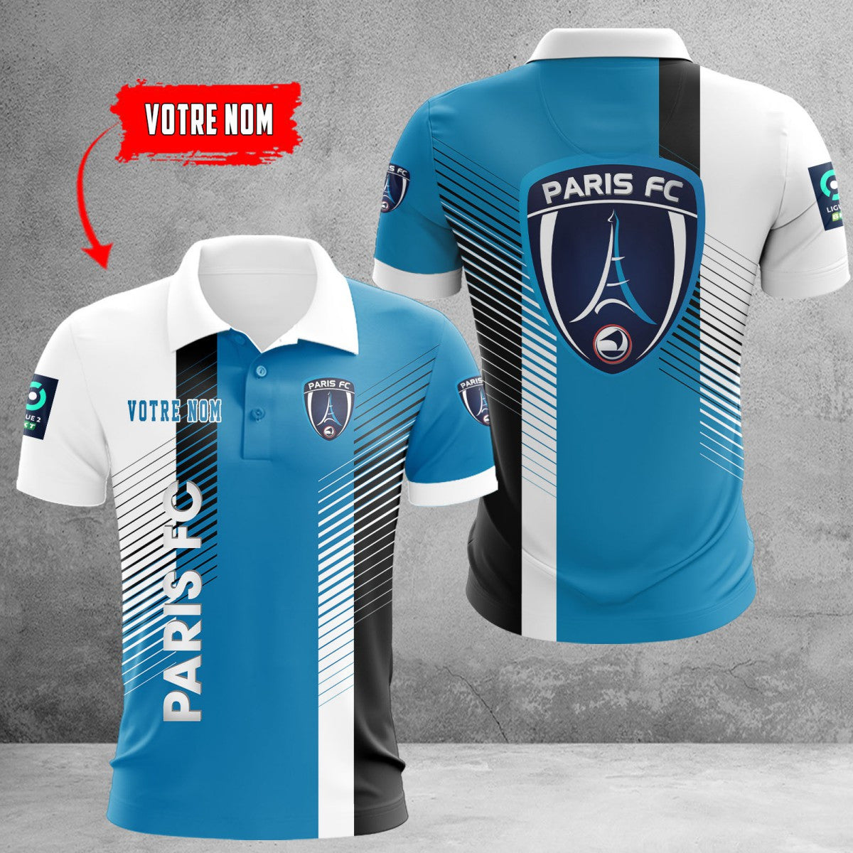 Polo Paris FC 03 - Polo Football de Ligue 2