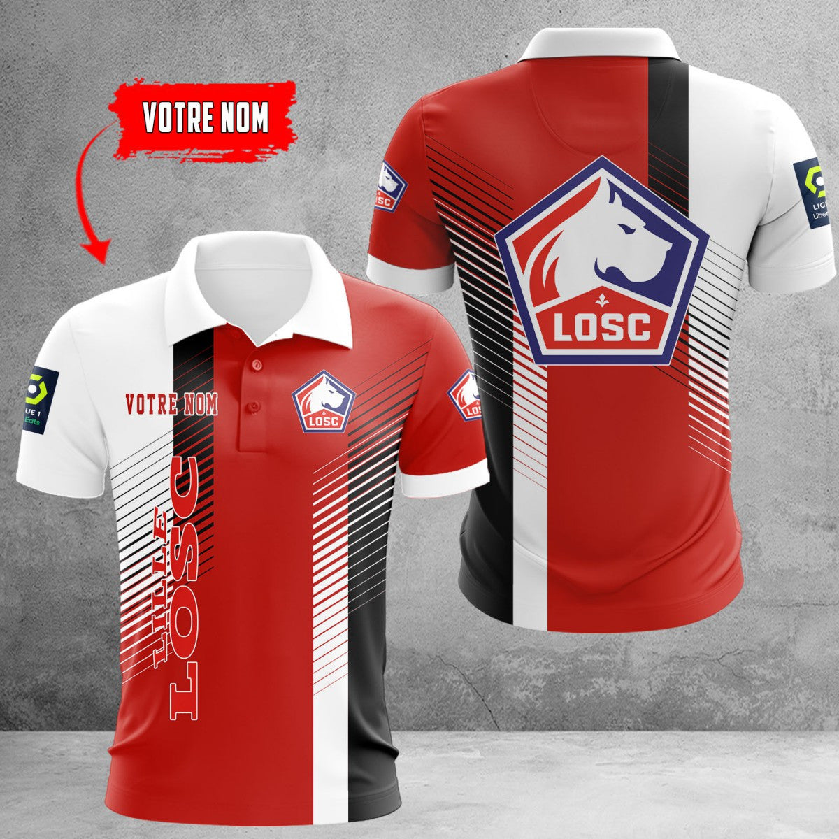 Polo LOSC Lille 07 - Polo Football de Ligue 1