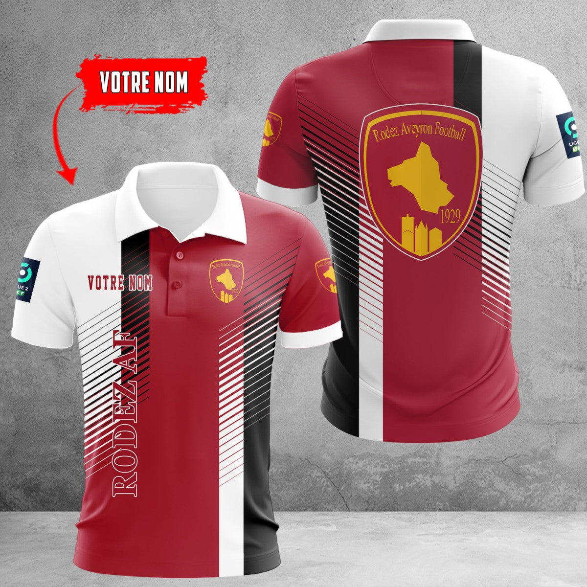 Polo Rodez Aveyron Football 03 - Polo Football de Ligue 2
