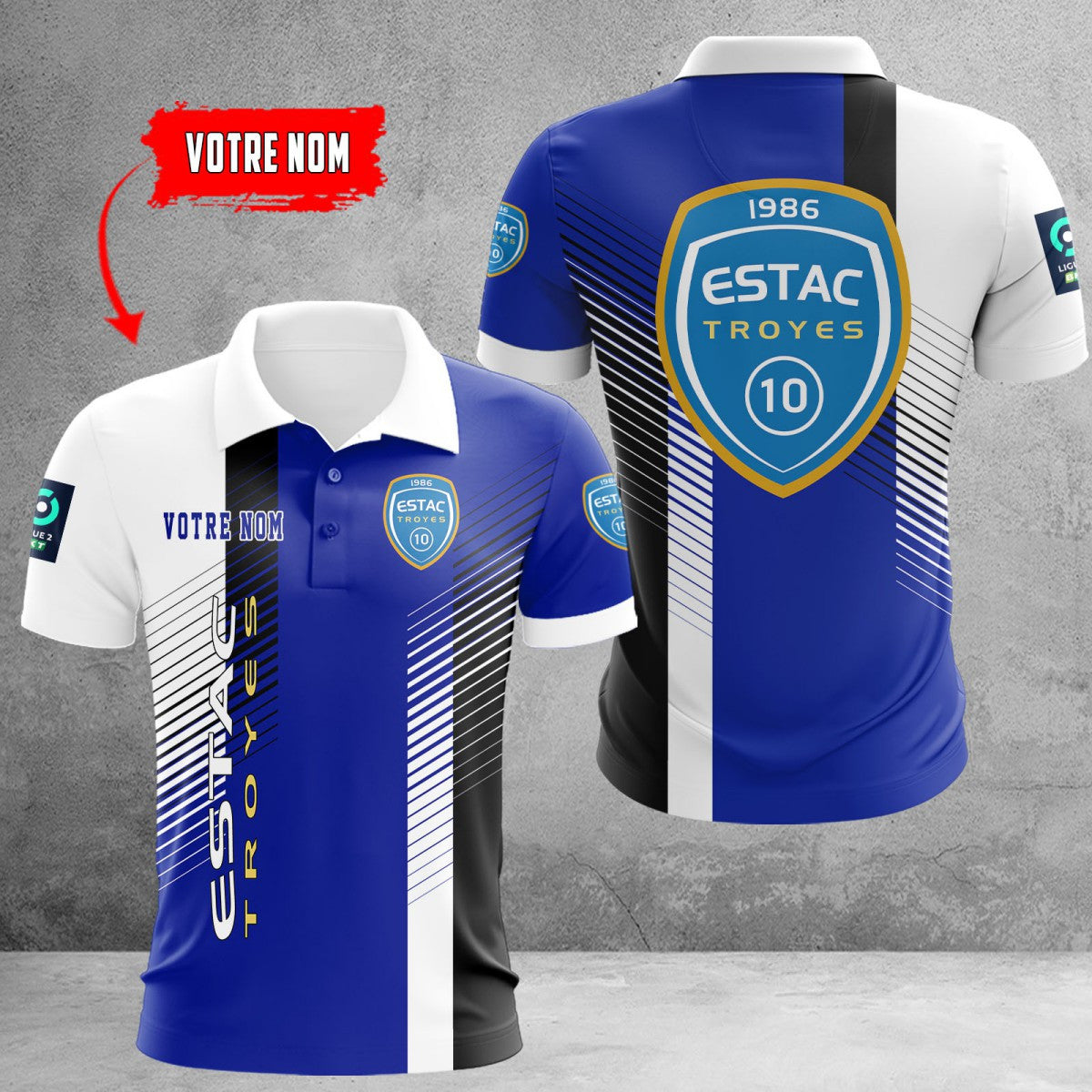 Polo ESTAC Troyes 07 - Polo Football de Ligue 2