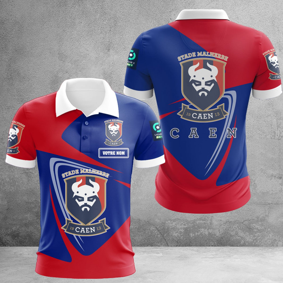 Polo Stade Malherbe Caen 06 - Polo Football de Ligue 2