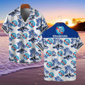 Chemise hawaïenne RC Strasbourg Alsace 07 - Chemise Aloha Ligue 1