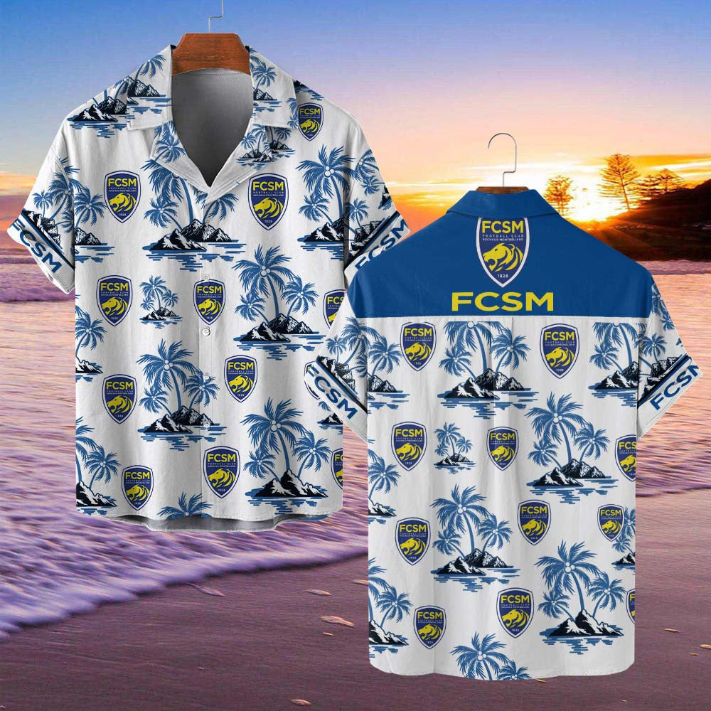 Chemise hawaïenne FC Sochaux-Montbéliard 07 - Chemise Aloha Ligue 1