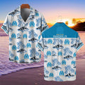 Chemise hawaïenne Olympique de Marseille 07 - Chemise Aloha Ligue 1