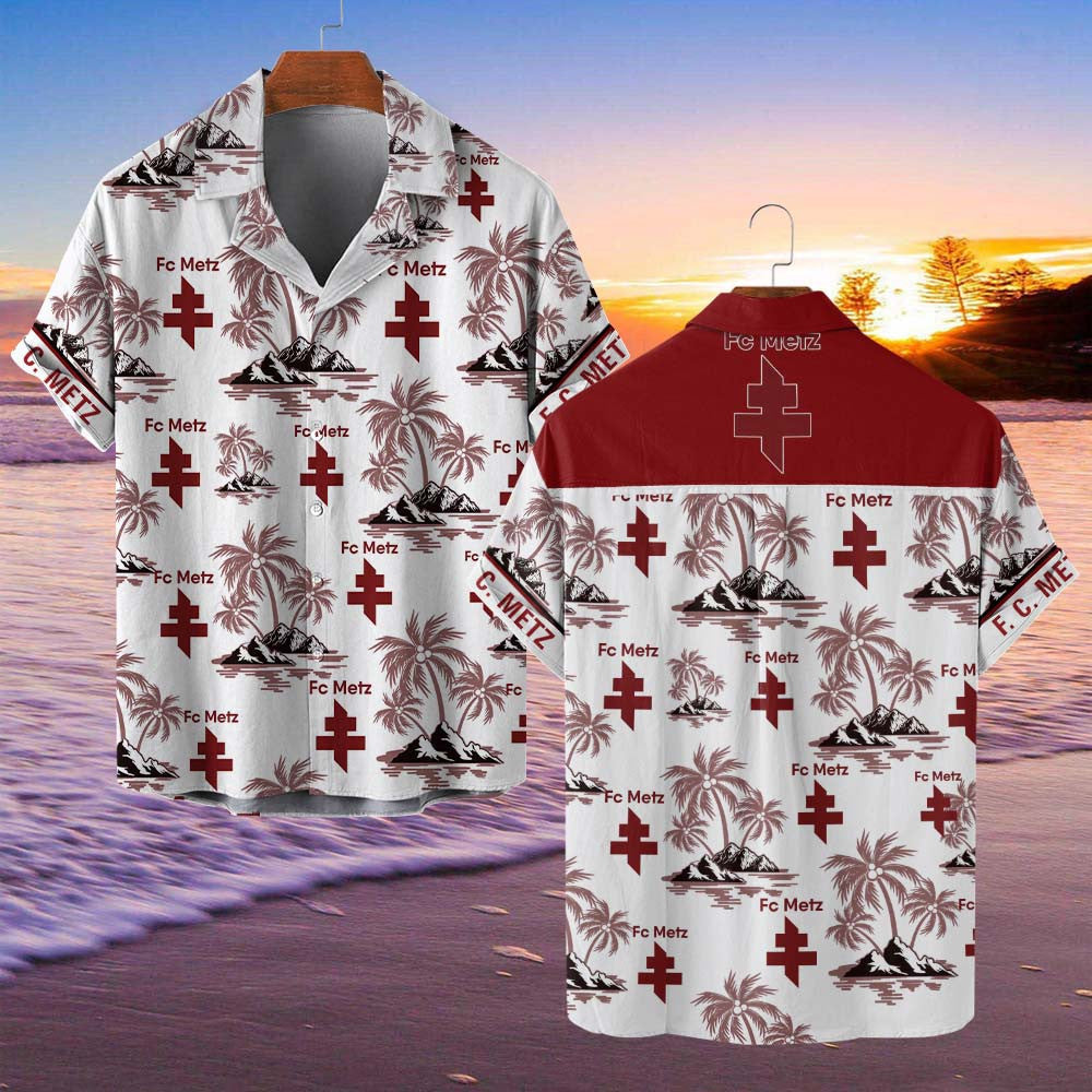 Chemise hawaïenne FC Metz 07 - Chemise Aloha Ligue 1