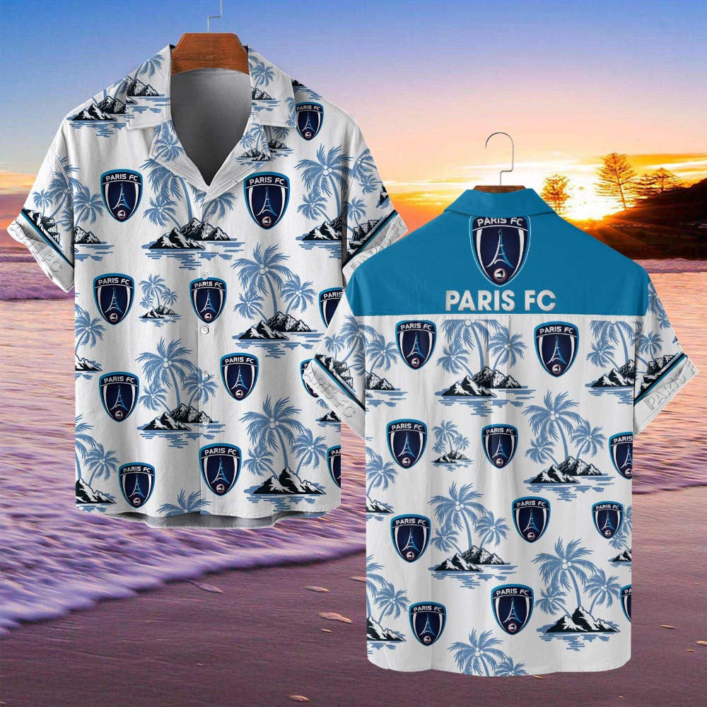 Chemise hawaïenne Paris FC 07 - Chemise Aloha Ligue 1