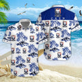 Chemise hawaïenne Stade Malherbe Caen 02 - Chemise Aloha Ligue 1