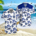 Chemise hawaïenne SC Bastia 02 - Chemise Aloha Ligue 1