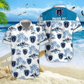 Chemise hawaïenne Paris FC 02 - Chemise Aloha Ligue 1