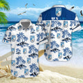Chemise hawaïenne USL Dunkerque 02 - Chemise Aloha Ligue 1