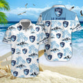 Chemise hawaïenne Le Havre AC 02 - Chemise Aloha Ligue 1