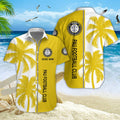 Chemise hawaïenne Pau FC 06 - Chemise Aloha Ligue 1