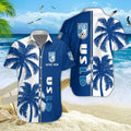 Chemise hawaïenne USL Dunkerque 06 - Chemise Aloha Ligue 1