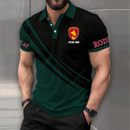 Polo Rodez Aveyron Football - Polo Football Multicolore de Ligue 2