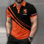 Polo Stade Rennais F.C - Polo Football Multicolore de Ligue 1