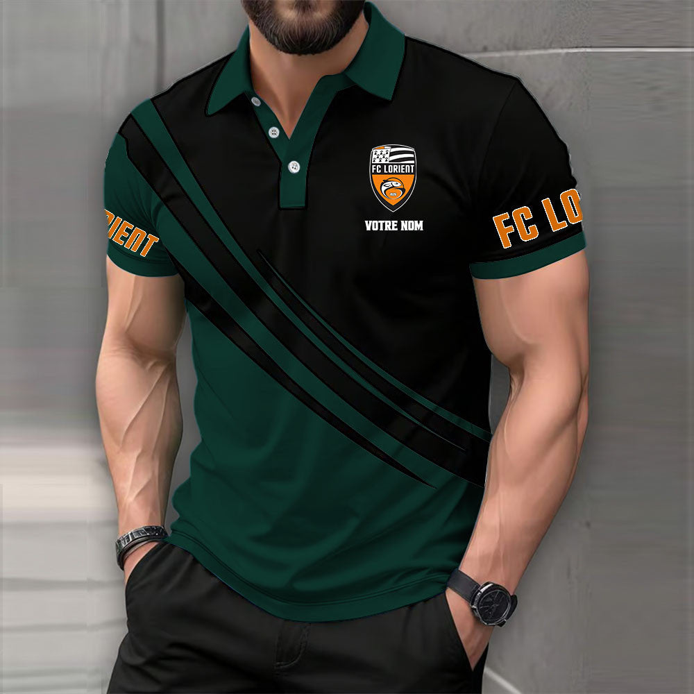 Polo FC Lorient - Polo Football Multicolore de Ligue 2