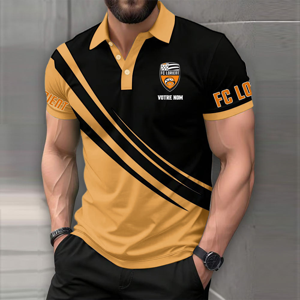 Polo FC Lorient - Polo Football Multicolore de Ligue 2