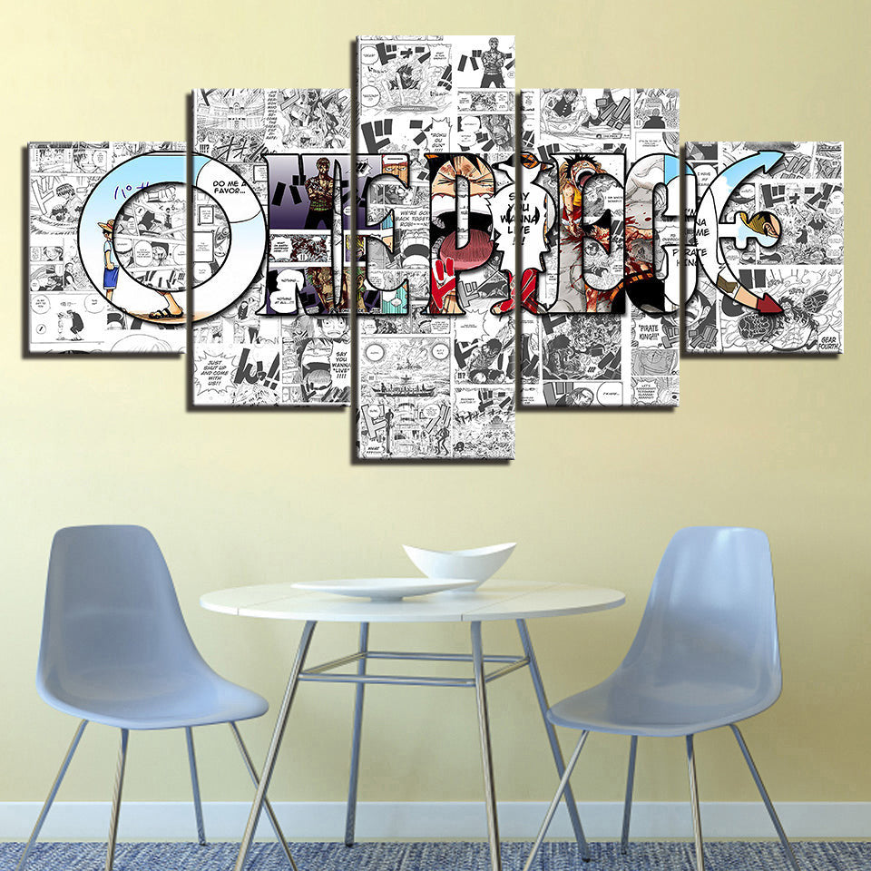 Tableau Style comique Toile Avec cadre