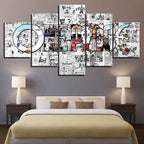 Tableau Style comique Toile Avec cadre