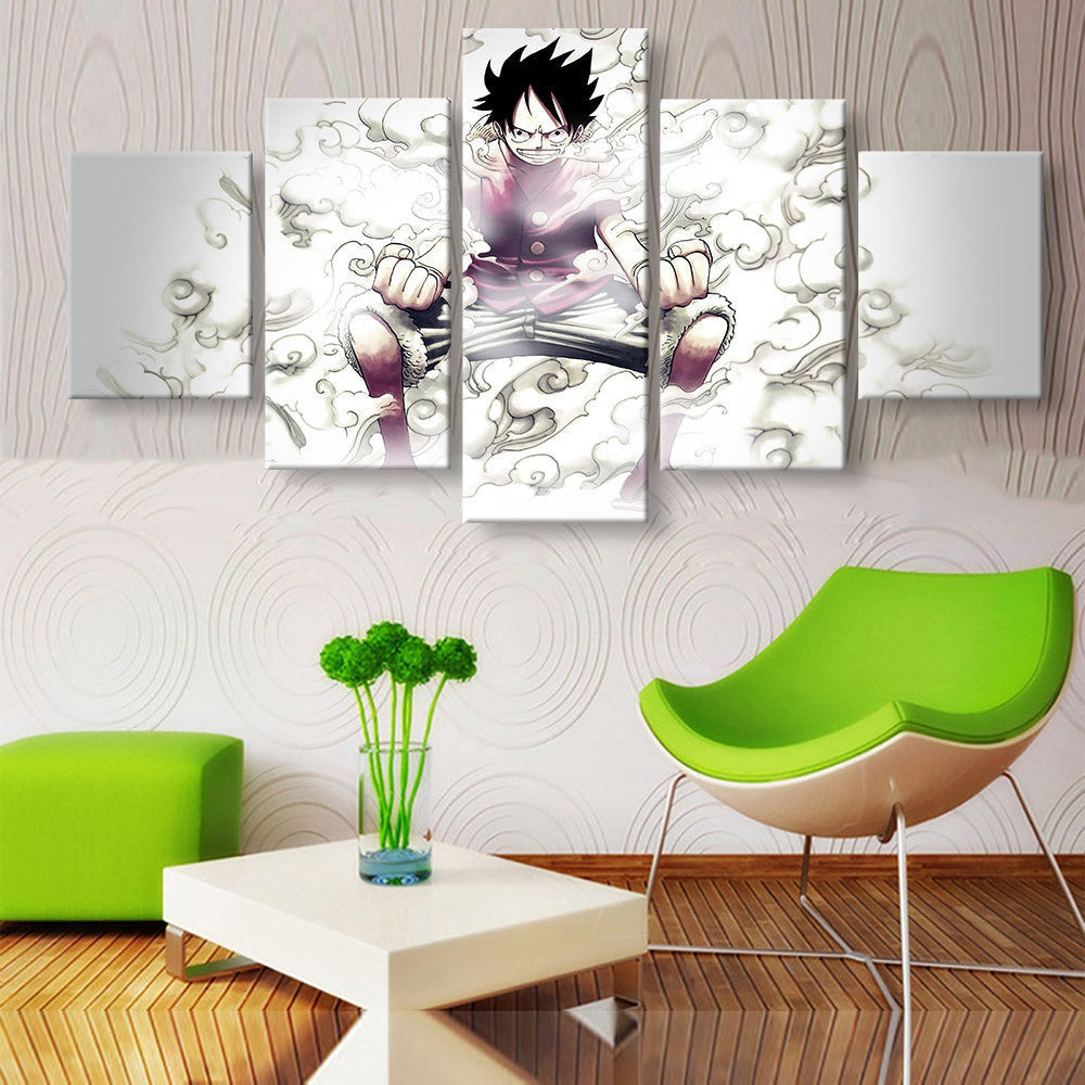 Tableau One Piece 01 Toile Avec cadre