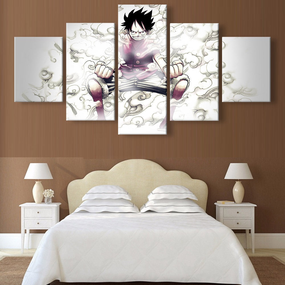 Tableau One Piece 01 Toile Avec cadre
