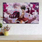 Tableau One Piece Luffy 29 Toile Avec Cadre